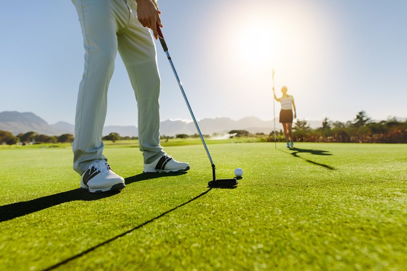 Closeup-of-People-Playing-Golf
