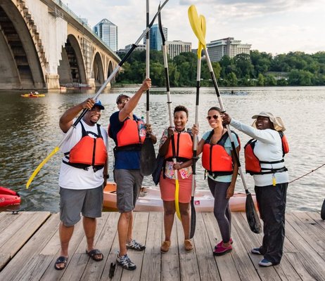 Potomac-Paddleboarding